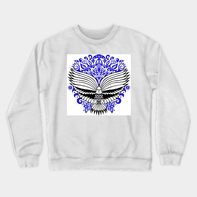 Fly Like an Eagle Crewneck Sweatshirt by BlueMonkey